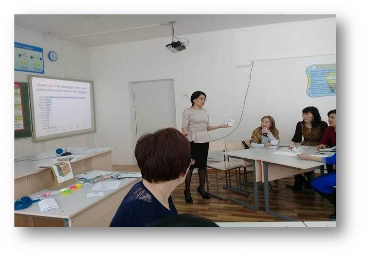 “Ағылшын тілін оқытуда жаңа әдістерді қолдану”  қалалық  семинары