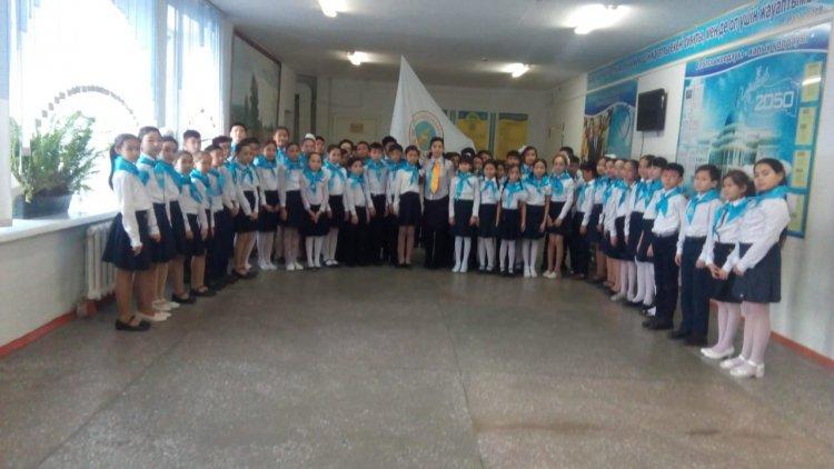 "ЖАС ҰЛАН" ұйымына қабылдау