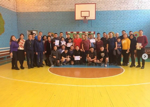 Абай Құнанбайұлының 175 жылдығына орай ұйымдастырылған волейболдан ӘКЕЛЕР жарысы