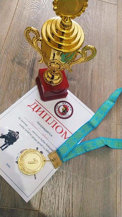 клуб «SPARTA»  жасөспірімдер арасында  өткен жарыста І орын