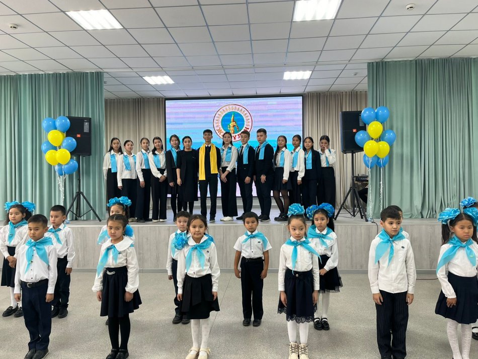 «Жас қыран» ұйымына қабылдау рәсімі